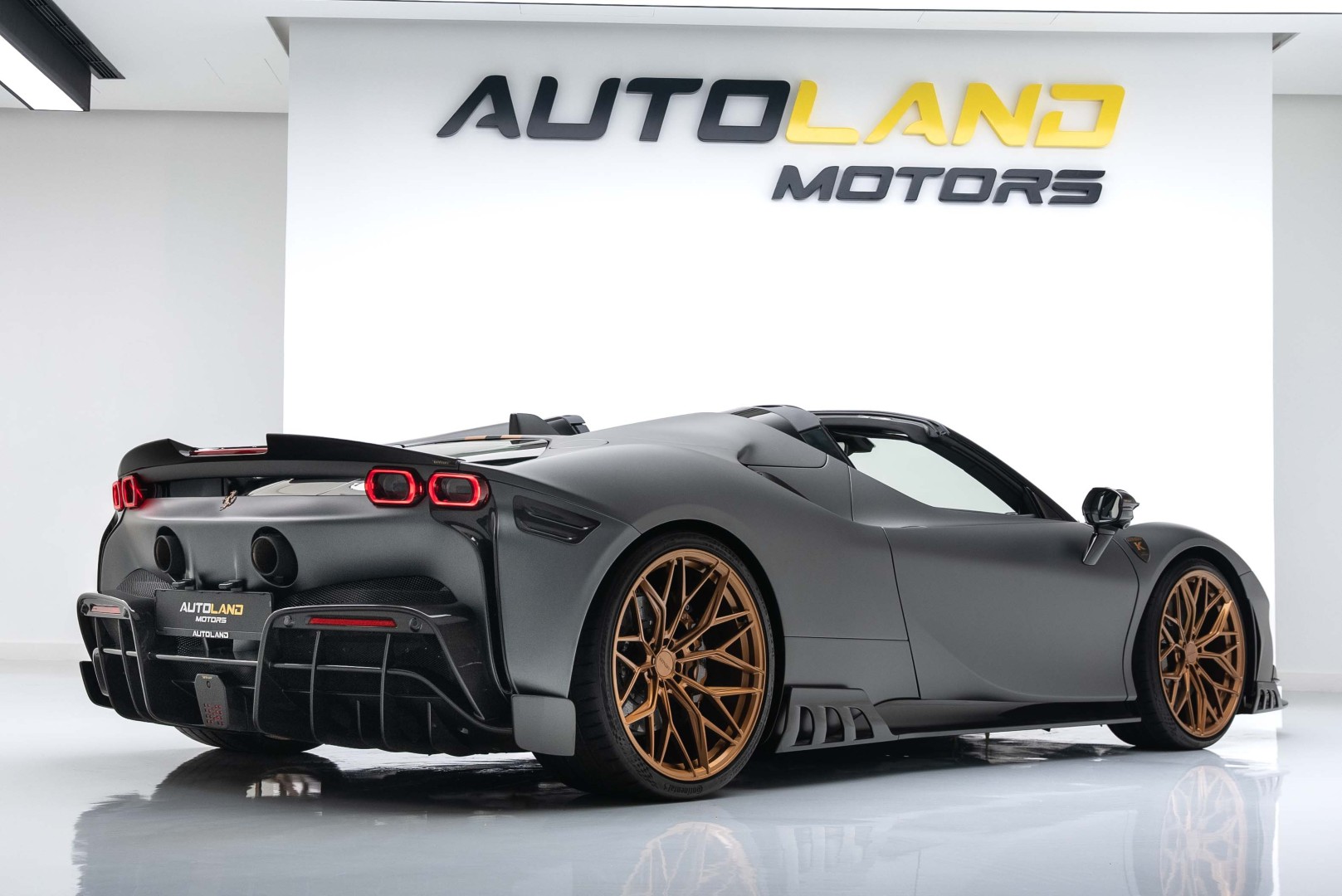 2023 FERRARI SF90 SPIDER BY KEYVANY 1OF20 UNDER DEALER SERVICES